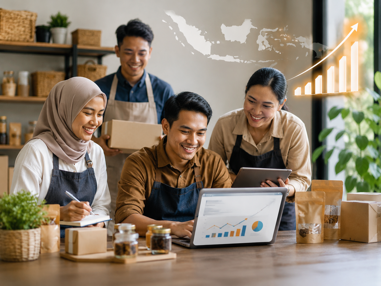 Pemberdayaan UMKM Berkah Langgeng Kencana
